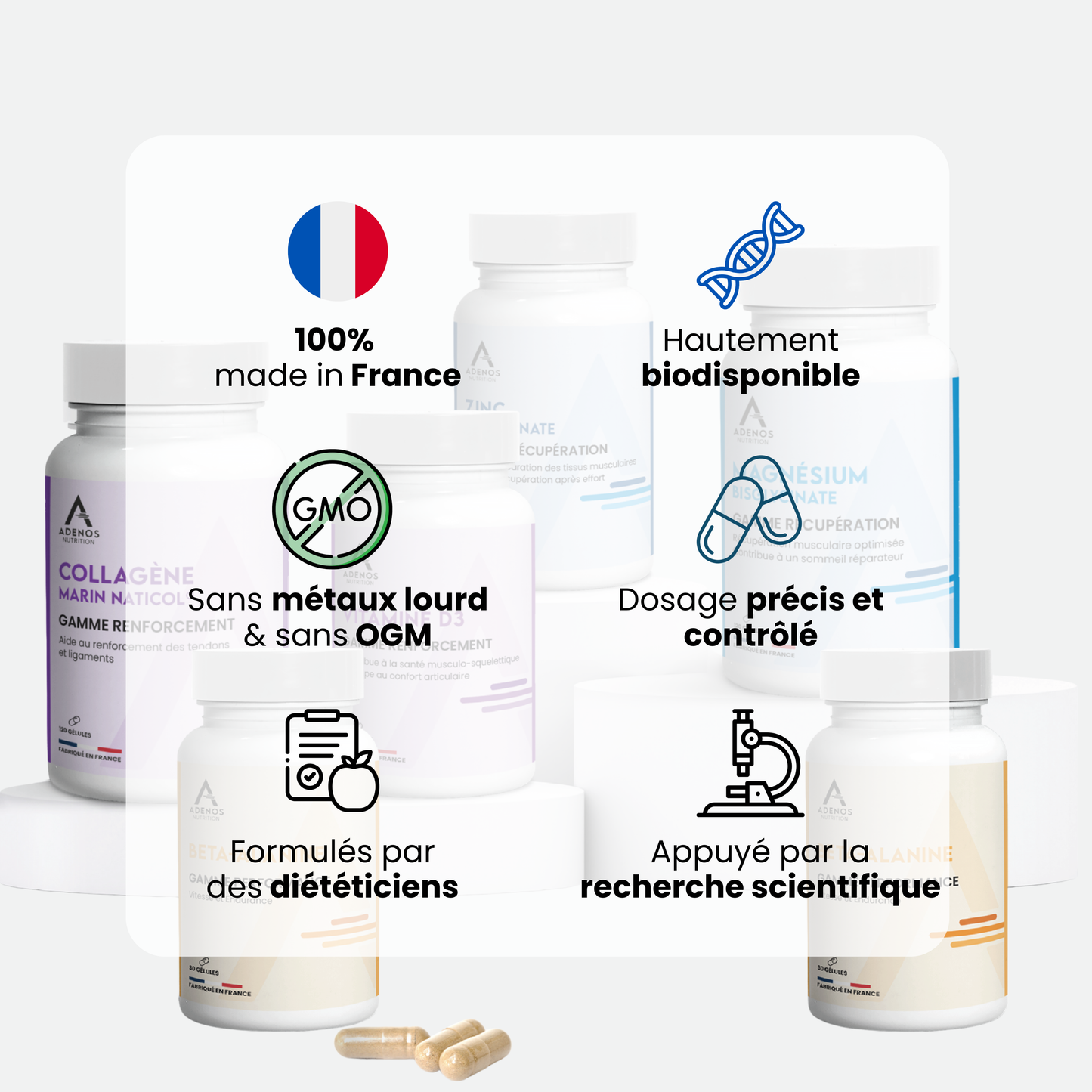 Pack Découverte - Bêta-Alanine et Magnésium Bisglycinate