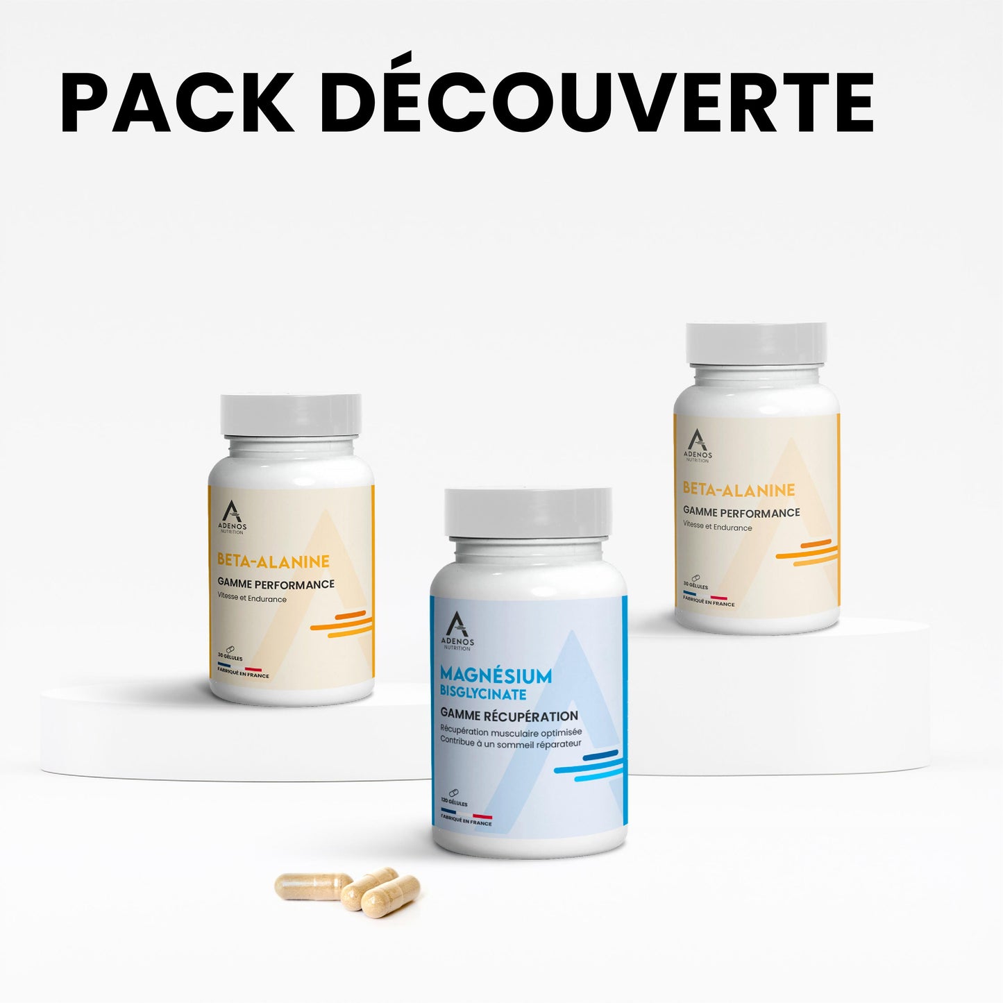 Pack Découverte - Bêta-Alanine et Magnésium Bisglycinate