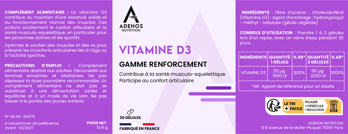 Pack Renforcement – Tendons, os, articulations : solide à chaque foulée