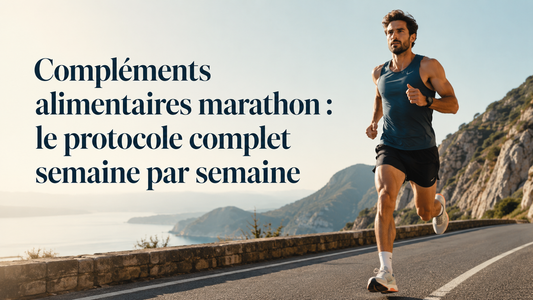 Compléments alimentaires marathon : le protocole complet semaine par semaine
