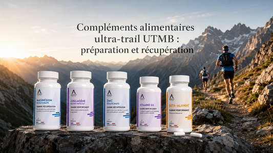 Compléments alimentaires ultra-trail UTMB : préparation et récupération