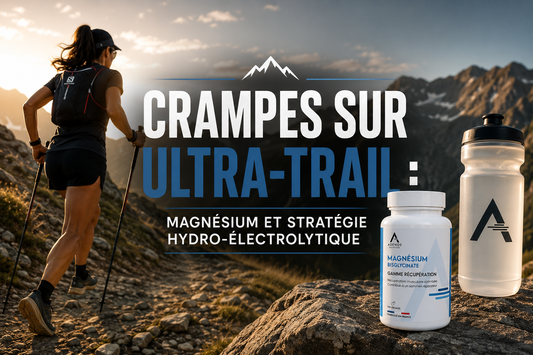 Crampes sur ultra-trail : magnésium et stratégie hydro-électrolytique