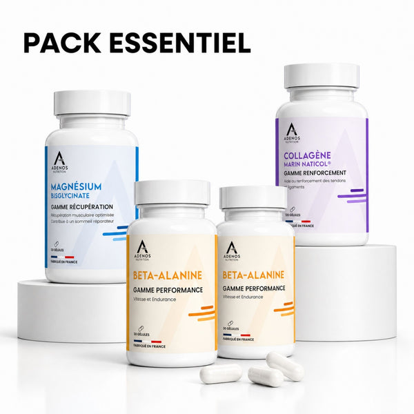 Pack Essentiel – Bêta-Alanine, Magnésium, Collagène marin
