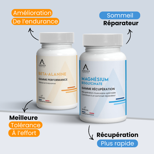 Pack Découverte - Bêta-Alanine et Magnésium Bisglycinate