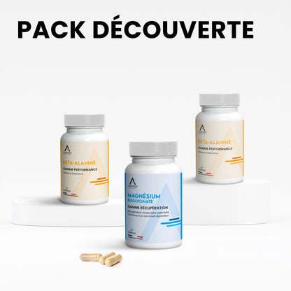 Pack Découverte - Bêta-Alanine et Magnésium Bisglycinate
