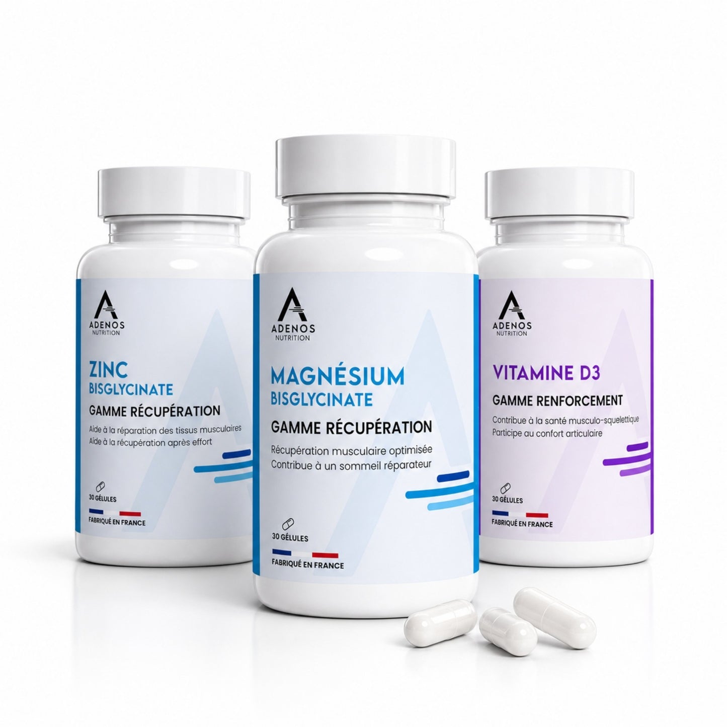 Pack Vitalité - Magnésium, Vitamine D, Zinc